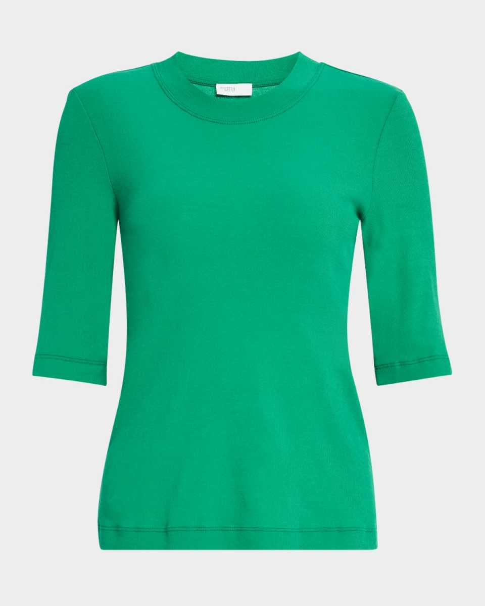 Cropped Sleeve T-Shirt